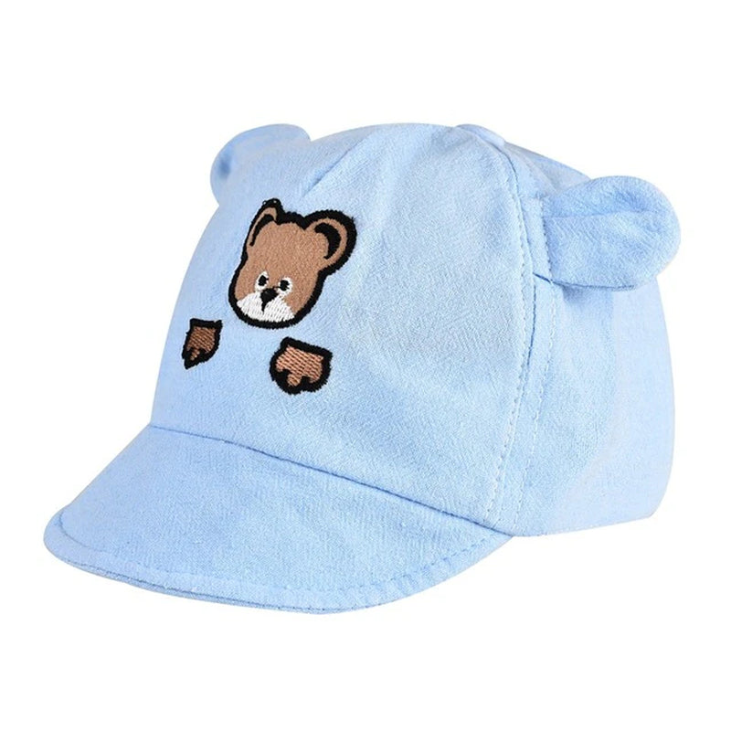 Cute Baby Boy Cap Embroidery Number Baby Baseball Cap Spring Summer Children Cotton Sun Hat Toddler Girl Outdoor Visor Hats