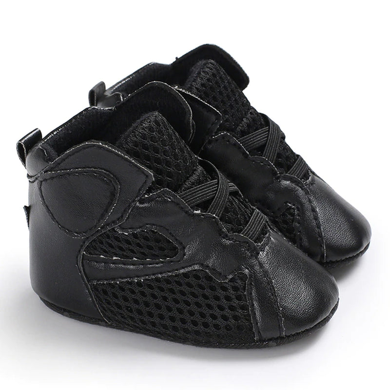 Classic Fashion Baby Shoes Casual Shoes Boys and Girls Soft Bottom Baptism Shoes Sneakers Freshman Comfort First Walking Shoes