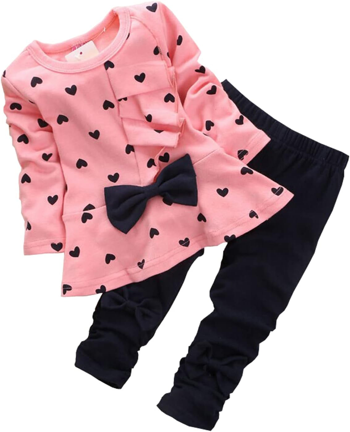 Baby Girls Infant Clothing Set Long Sleeve T Shirt Pants Kids Toddler Children Tops Outfits