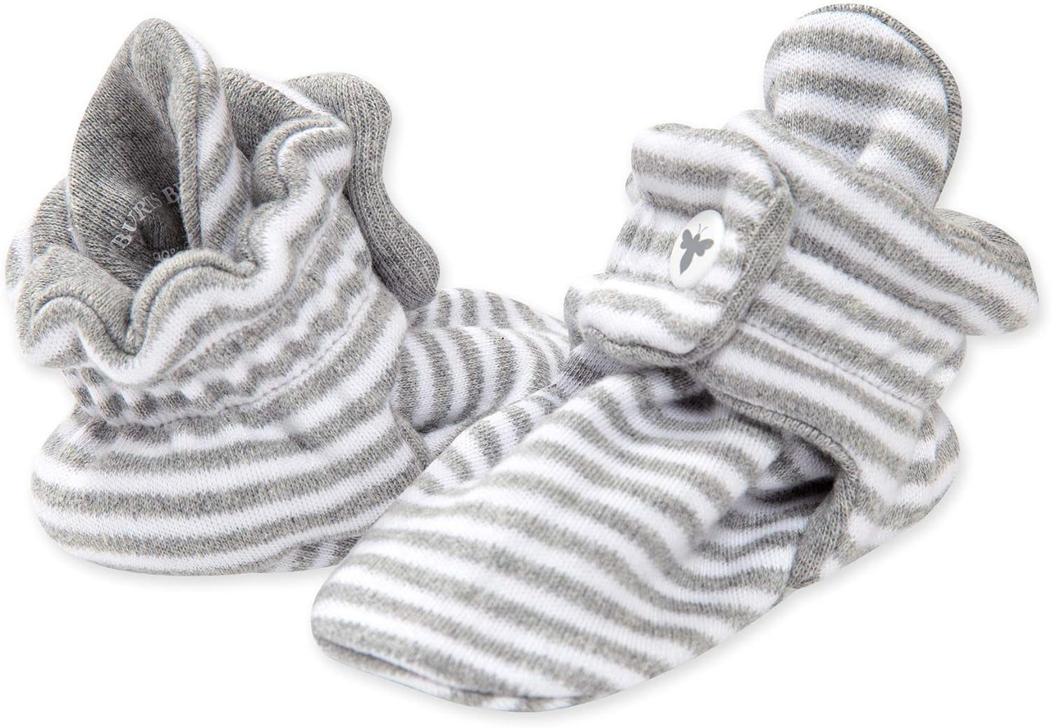 Baby Booties, Organic Cotton Adjustable Infant Shoes Slipper Sock