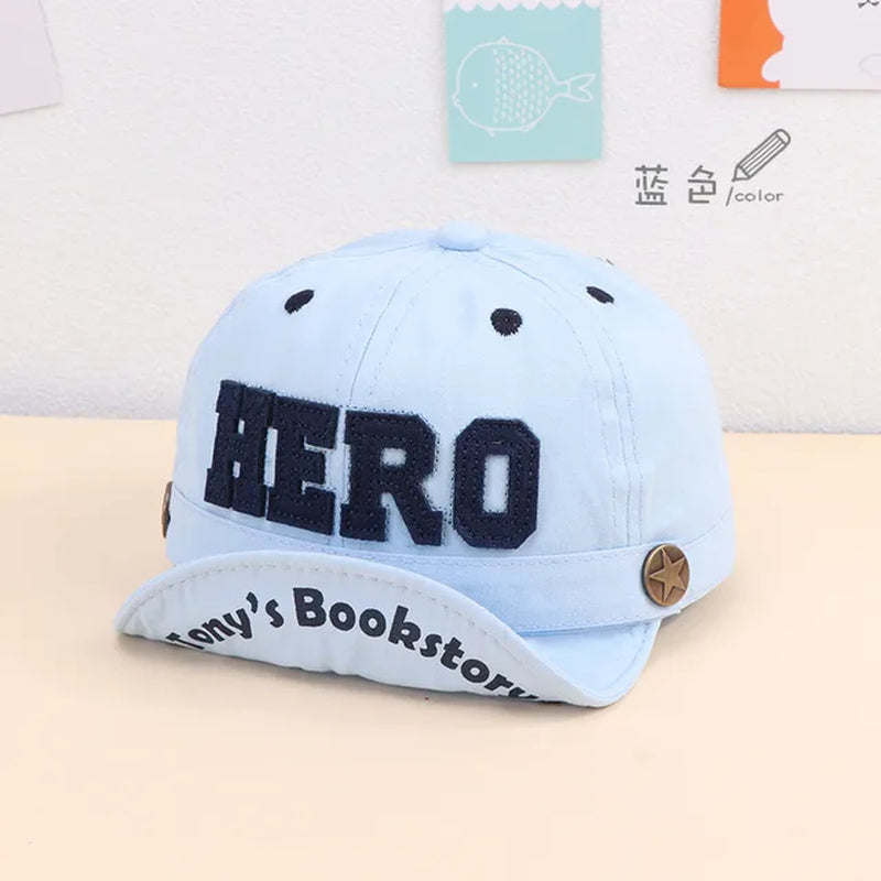 Cute Baby Boy Cap Embroidery Number Baby Baseball Cap Spring Summer Children Cotton Sun Hat Toddler Girl Outdoor Visor Hats