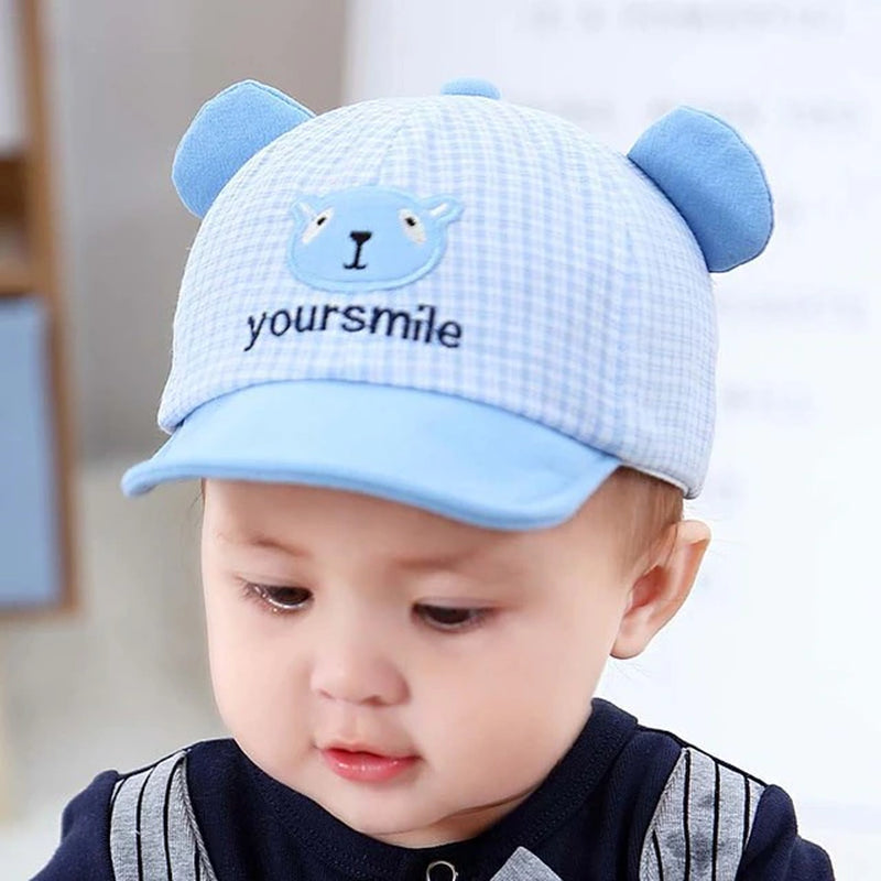 Cute Baby Boy Cap Embroidery Number Baby Baseball Cap Spring Summer Children Cotton Sun Hat Toddler Girl Outdoor Visor Hats