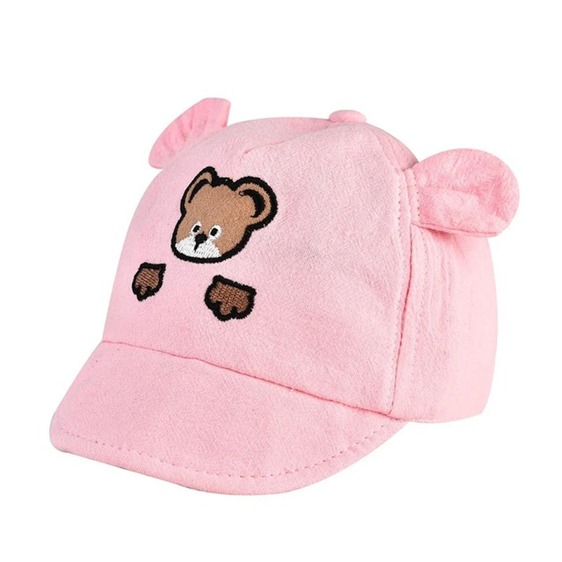 Cute Baby Boy Cap Embroidery Number Baby Baseball Cap Spring Summer Children Cotton Sun Hat Toddler Girl Outdoor Visor Hats