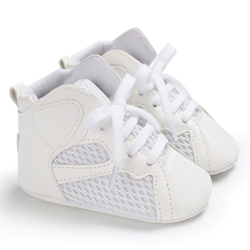 Classic Fashion Baby Shoes Casual Shoes Boys and Girls Soft Bottom Baptism Shoes Sneakers Freshman Comfort First Walking Shoes