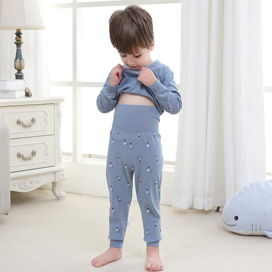 100% Organic Cotton Baby Boys Girls Pajamas Set Long Sleeve Sleepwear