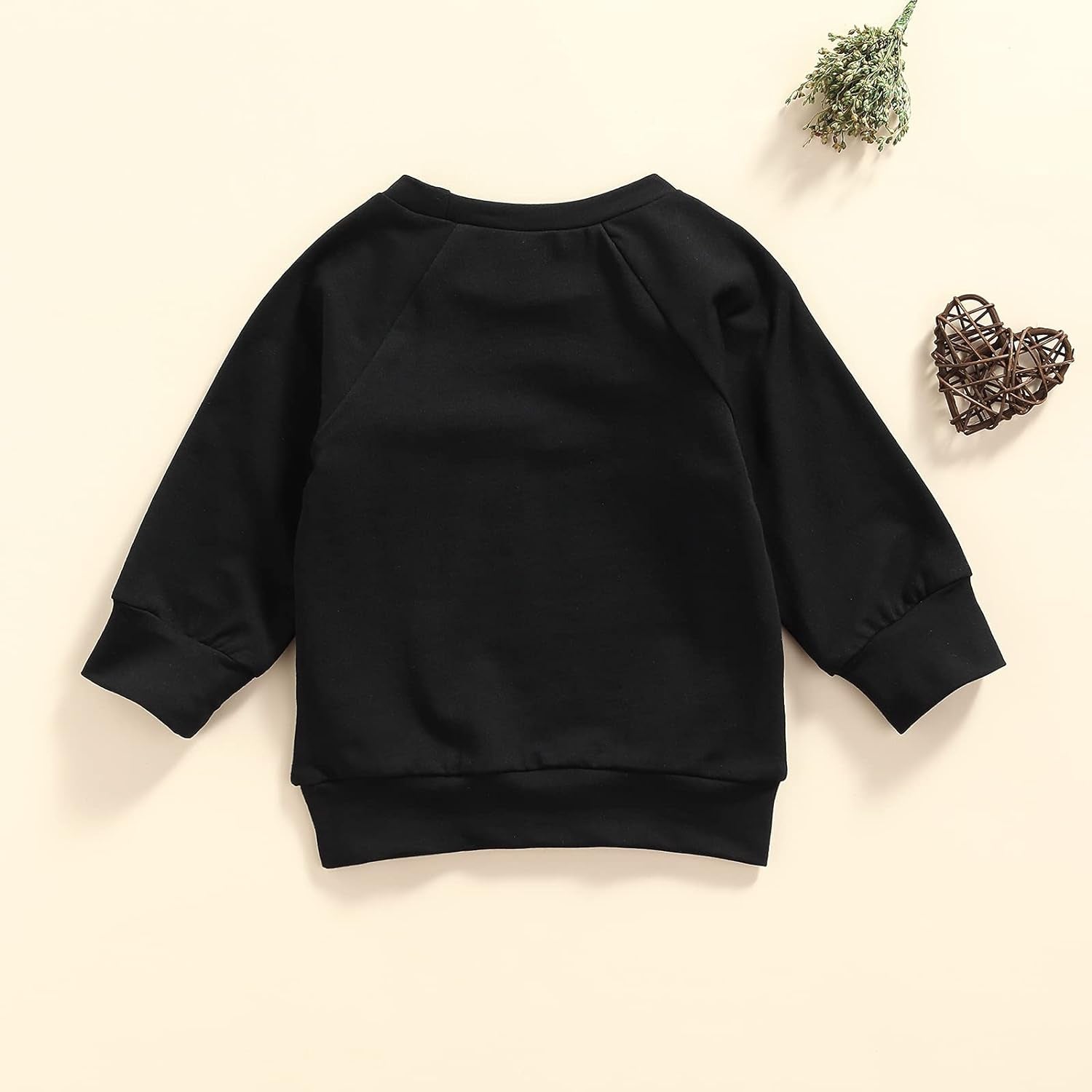 Infant Boy Sweatshirt Toddler Crewneck Sweater Newborn Baby Boy Girls Clothes Letter Printed Fall Spring Pullover Tops