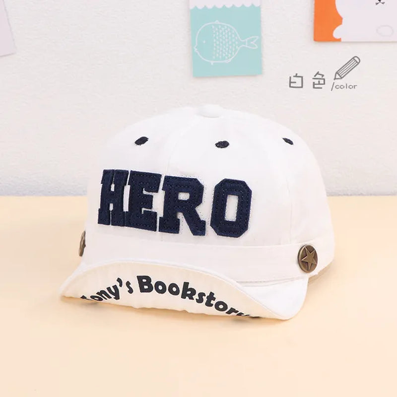 Cute Baby Boy Cap Embroidery Number Baby Baseball Cap Spring Summer Children Cotton Sun Hat Toddler Girl Outdoor Visor Hats