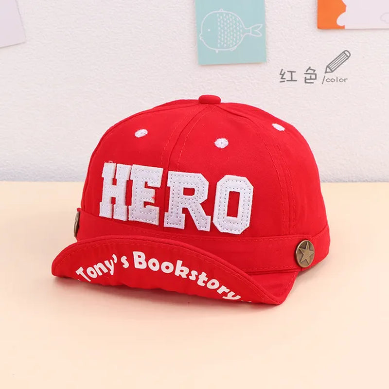 Cute Baby Boy Cap Embroidery Number Baby Baseball Cap Spring Summer Children Cotton Sun Hat Toddler Girl Outdoor Visor Hats