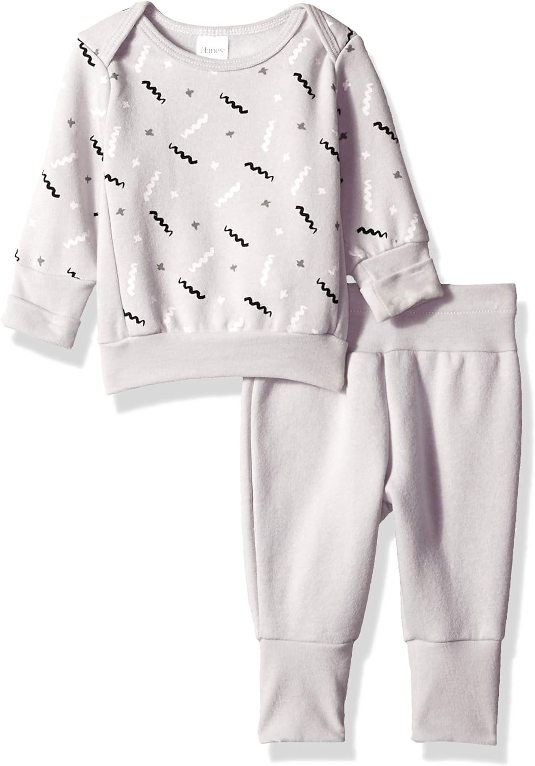 Baby-Girls Ultimate Baby Flexy Adjustable Fit Jogger with Sweatshirt Set