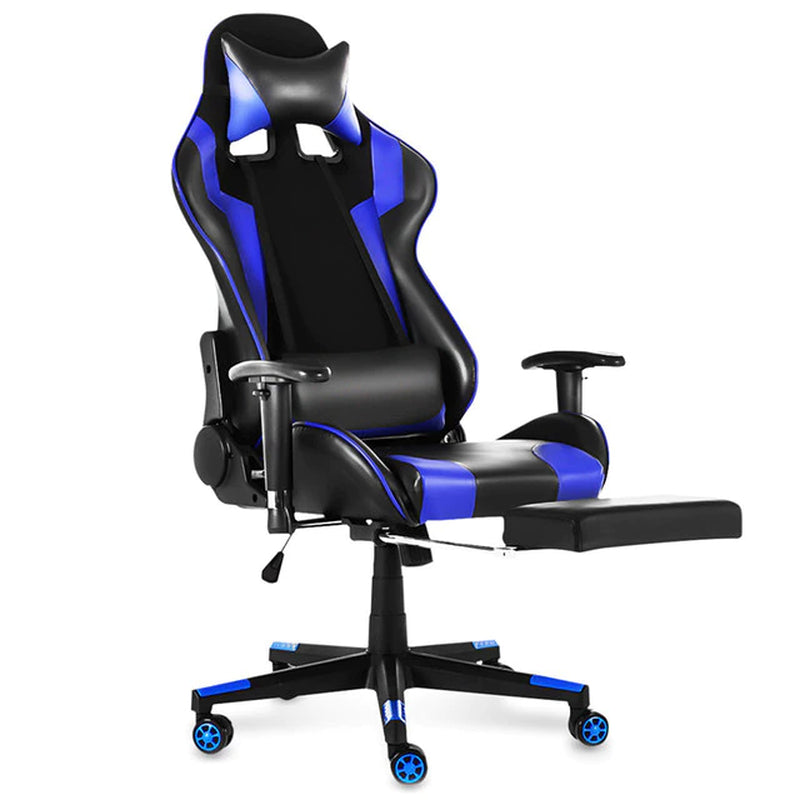 Leather Office Gaming Chair Home Internet Cafe Racing Chair WCG Gaming Ergonomic Computer Chair Swivel Lifting Lying Gamer Chair