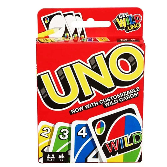 Mattel UNO WILD - with Customizable Wild Cards