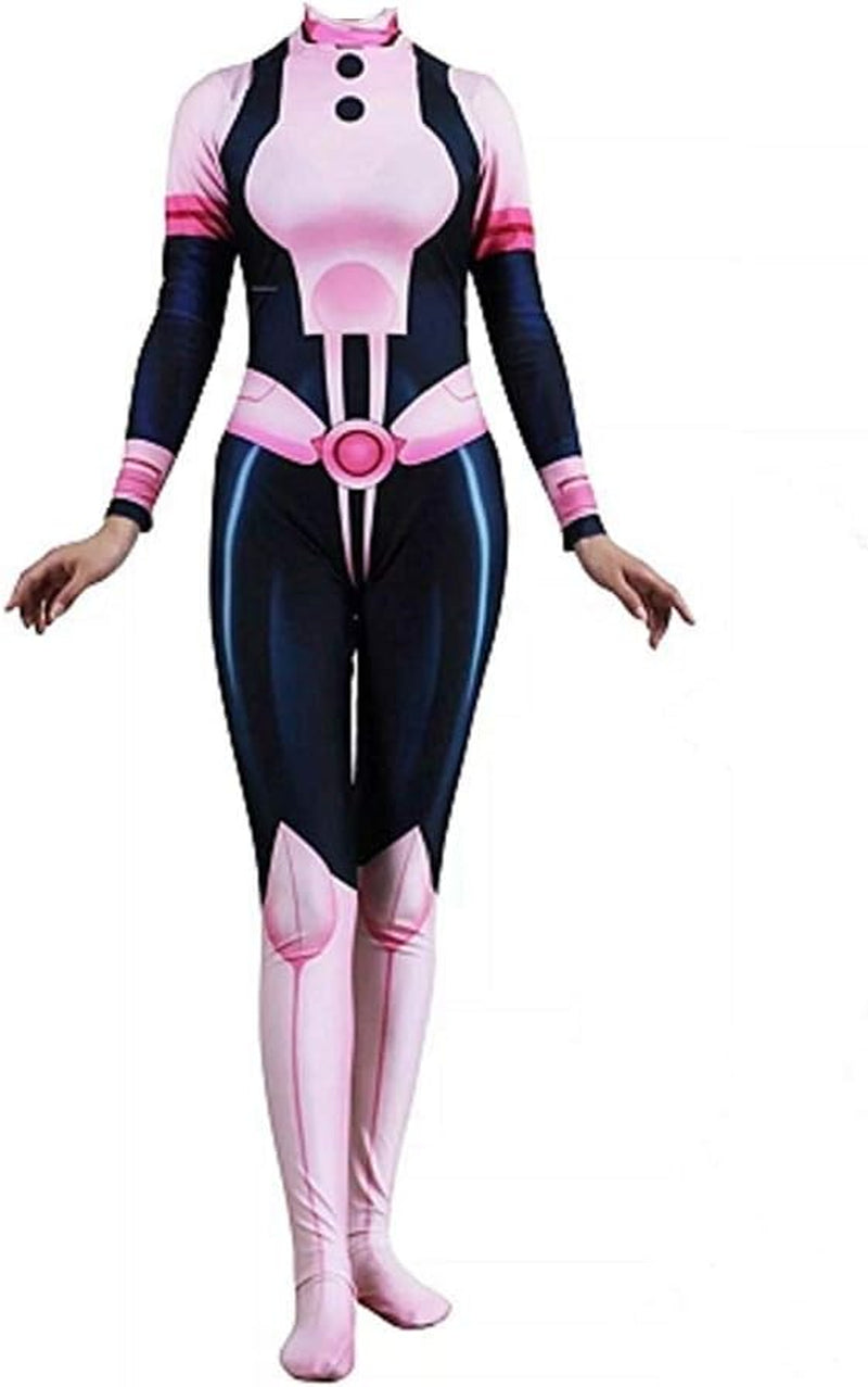 My Hero Academia Cosplay Costume – Anime Boku No Hero Lycra Fabric Bodysuit Cosplay Halloween Zentaisuit Outfit