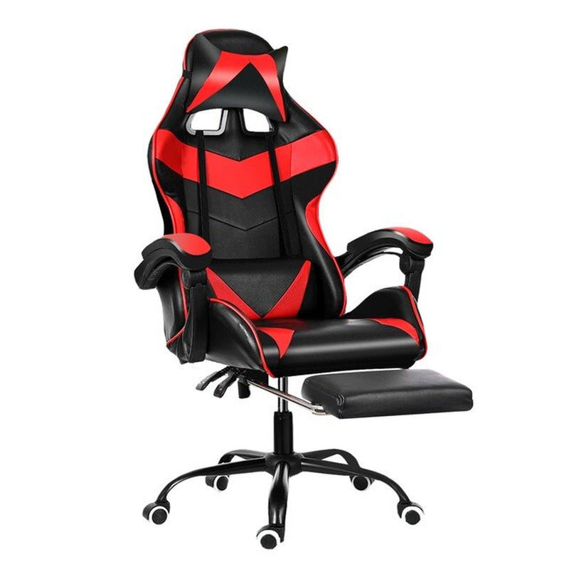 Leather Office Gaming Chair Home Internet Cafe Racing Chair WCG Gaming Ergonomic Computer Chair Swivel Lifting Lying Gamer Chair