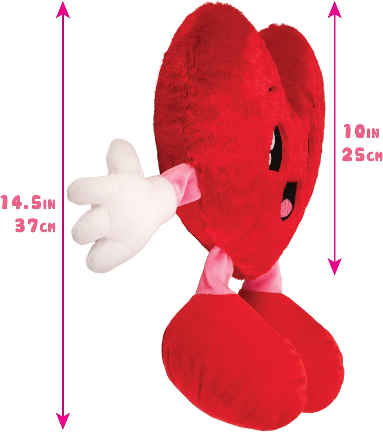 Sweetheart (Heart) - 10" Strawberry Scented Stuffed Plush - Valentines, Gifts for Kids, Gift Guide